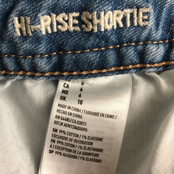 American Eagle | Braided Waist. Hi-Rise Shortie - Picture 4 of 4